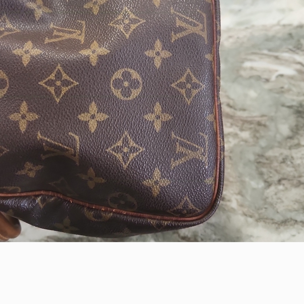 Louis Vuitton Brown Monogram Satchel - Picture 11 of 15